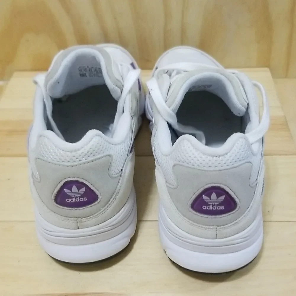 Adidas Yung-96 White Purple Men's size 10